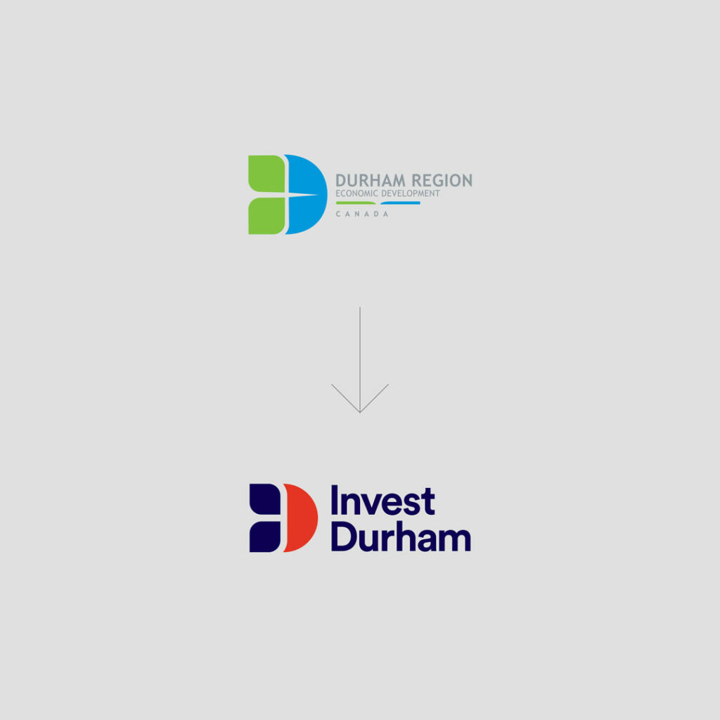 Durham Region Economic Development New Logo Design